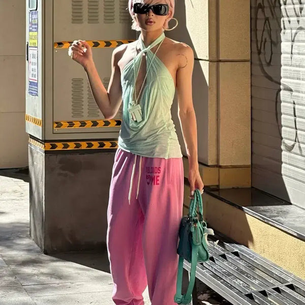 [BUNJANG] Sculptor Pink Jogger Pants / 스컬프터 조거 핑크