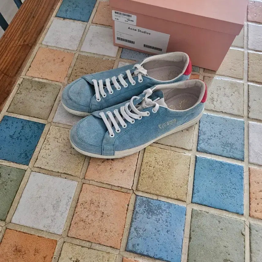 [BUNJANG] Italian Leather Sneakers / 이태리  스니커즈