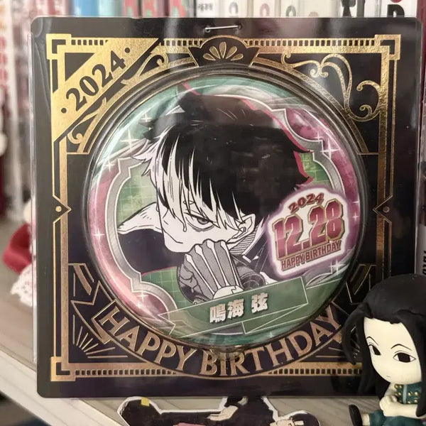 [BUNJANG] Kaiju No. 8 Jump Shop 2024 Birthday Narumi Gen Can Badge / 괴수 8호 점프샵 2024 생일 캔뱃지 나루미 겐