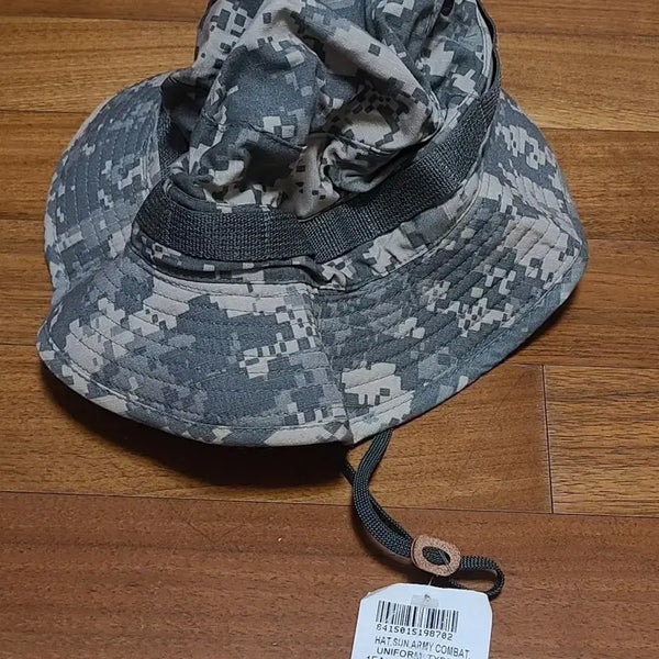 [BUNJANG] US Army Original ACU Boonie Hat Ripstop 7 1/2 Bernard / 미군 오리지날 ACU 부니햇 신품 7 1/2버나드