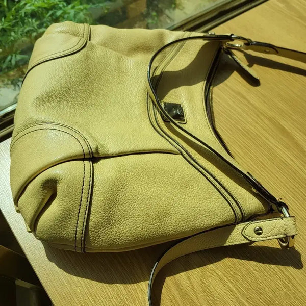 [BUNJANG] MCM Leather Shoulder Bag / 엠씨엠 가방