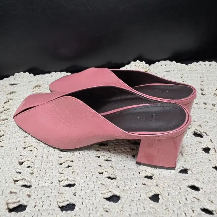 [BUNJANG] JS STUDIO Mule Slippers Pink 245 / 지스튜디오 뮬슬리퍼 245