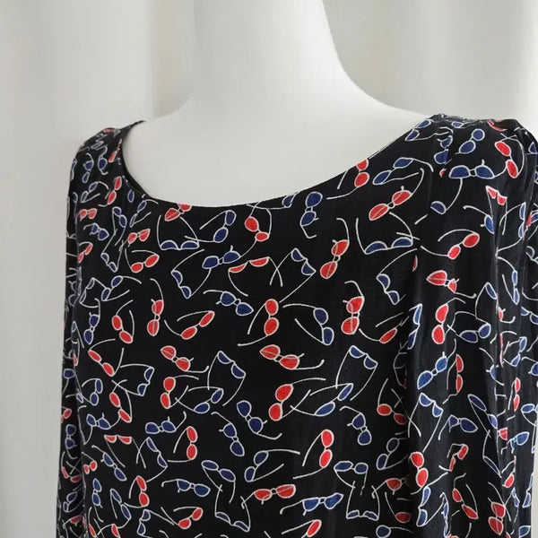 [BUNJANG] Claudie Pierlot Patterned Dress / 끌로디피에로 패턴 원피스