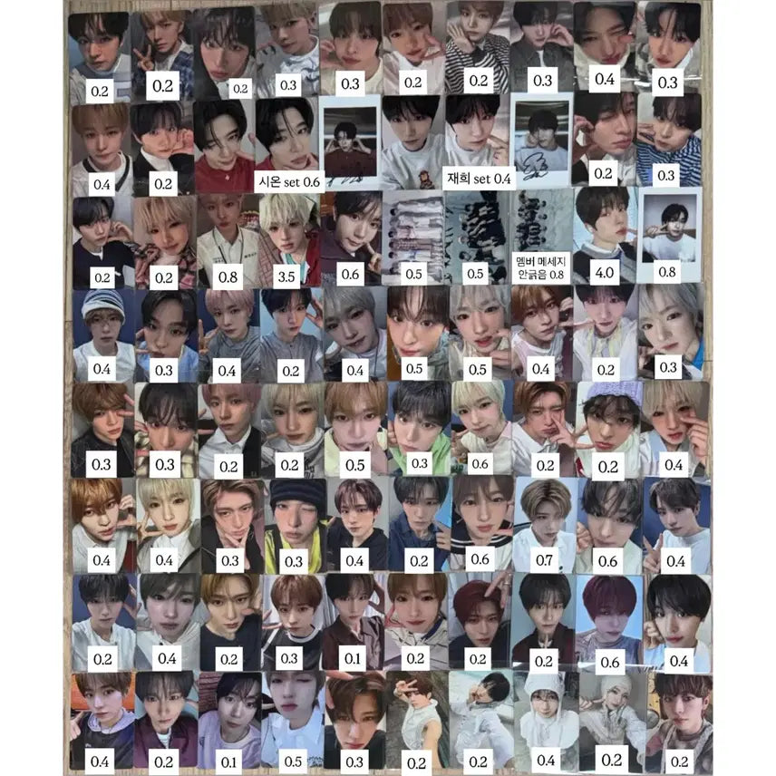 [BUNJANG] NCT WISH Pop-up Color Ode to Love Withmuu Photocard - Shotaro, Jaehee, Riku, Yushi, Sion, Riku, Sakuya / 엔시티위시팝팝컬러오드투러브위드뮤시온리쿠유우시재희료사쿠야포카분철돌팝업