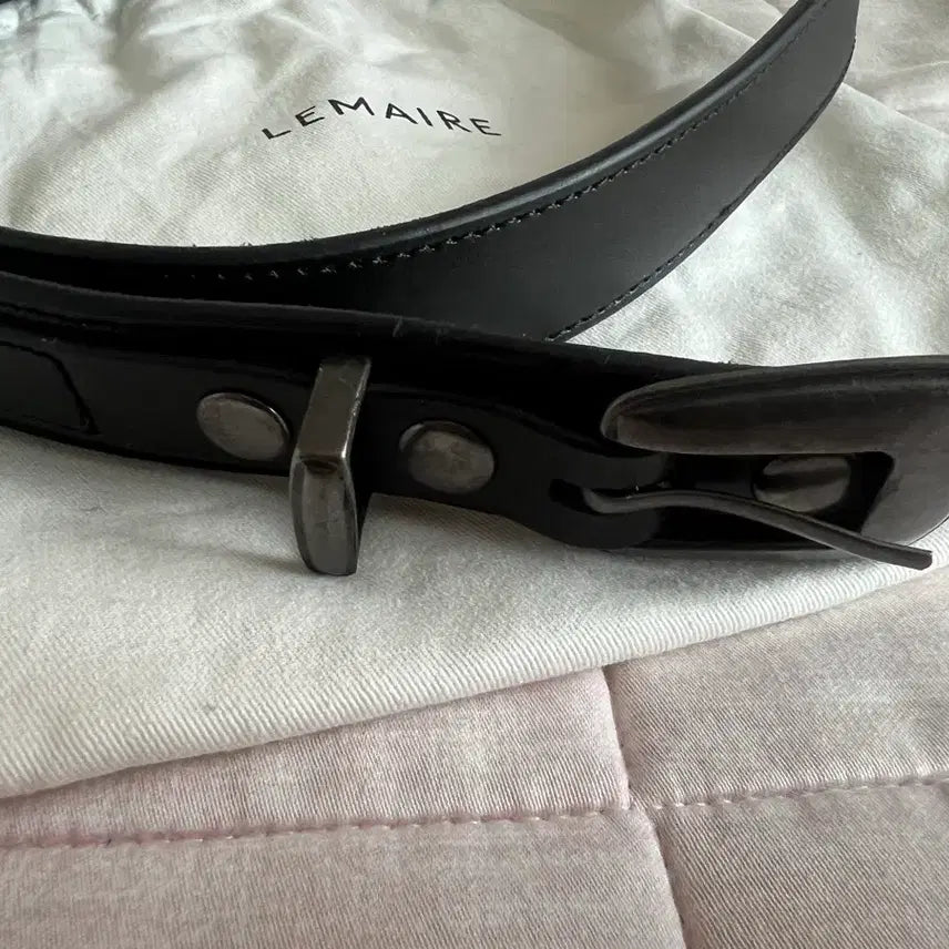 [BUNJANG] Lemaire Western Belt Black 100 / 르메르 웨스턴 벨트 블랙 100