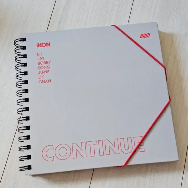 [BUNJANG] iKON CONTINUE Seoul Encore Tour Official Goods Notebook / iKON 아이콘 컨티뉴 CONTINUE 서울 앙콘 투어 노트 공식 굿즈