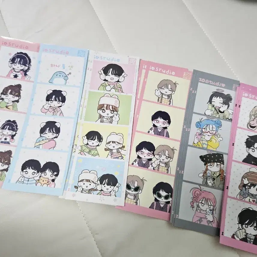 [BUNJANG] AIO Studio Mi Ae Ne Cut Sticker Set / 아이오스튜디오 미애네컷 스티커 모음