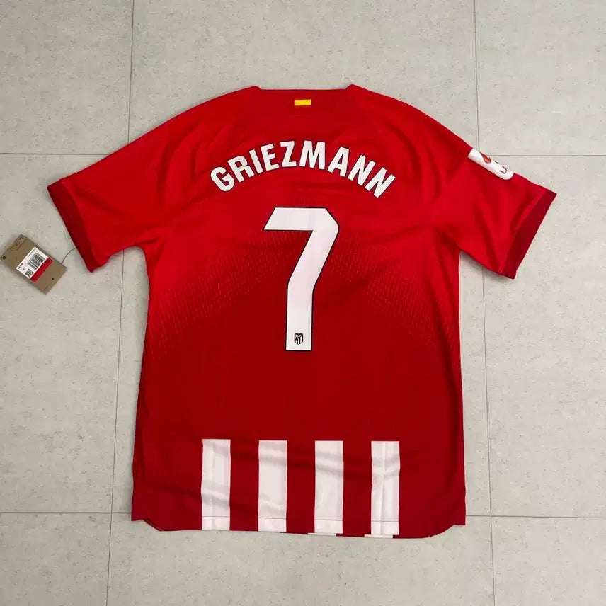 [BUNJANG] Nike Atletico Madrid 23-24 Home #7 Griezmann Jersey (International L) / (새상품)나이키 23-24 아틀레티코 마드리드 홈 #7 그리즈만 해외L
