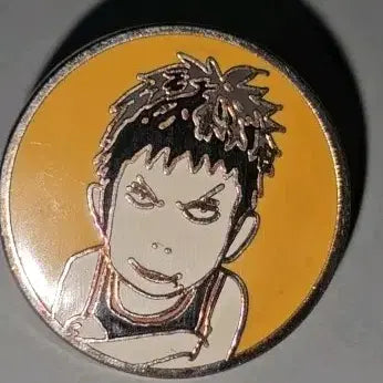 [BUNJANG] Slam Dunk Mitsui Hisashi Original Pin Badge / 슬램덩크 오리지널 핀뱃지 정대만 미츠이 히사시