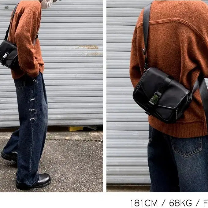 [BUNJANG] Maison Minied Buffing PP Shoulder Cross Bag Mini Camera Design / 메종 미네드 버핑 피피 숄더 크로스백  미니 카메라맨디자인