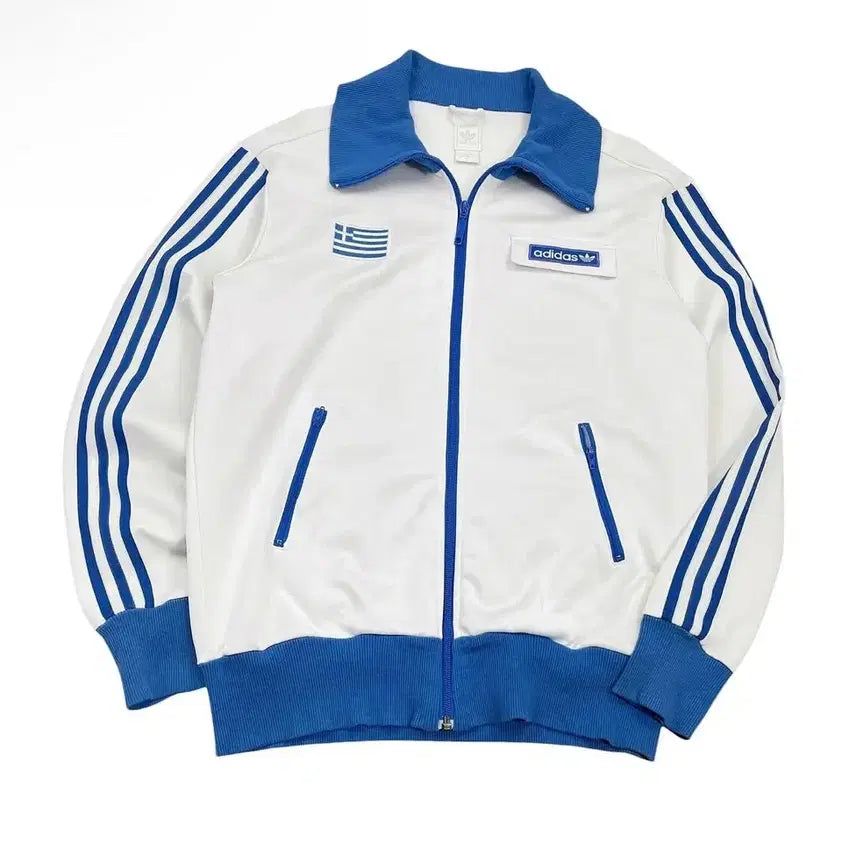 [BUNJANG] Adidas Greece Jersey Track Top / 아디다스 그리스 져지 트랙탑