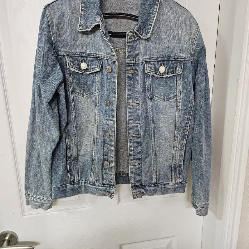 [BUNJANG] Denim Jacket / 청청 데님 자켓