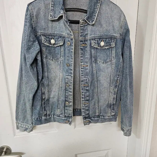 [BUNJANG] Denim Jacket / 청청 데님 자켓
