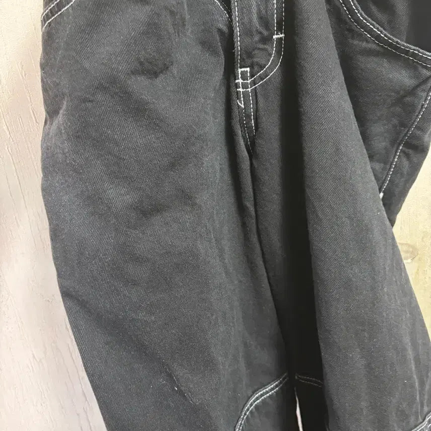 [BUNJANG] Dickies Double Knee 85283 Black Pants / 디키즈 더블니85283 블랙 미착용