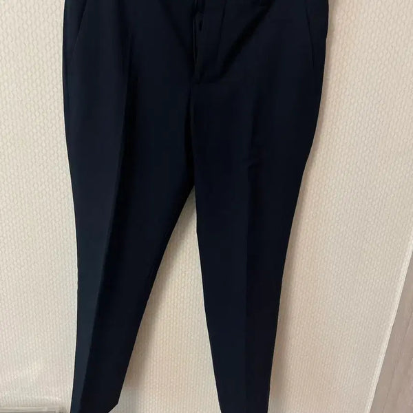 [BUNJANG] Solid Homme Navy Slim Fit Slacks / - 솔리드옴므 네이비 슬랙스 -