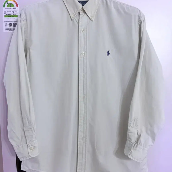 [BUNJANG] Polo Ralph Lauren Blake Beige Shirt Size S / 폴로 랄프로렌 blake 연베이지 셔츠 s 사이즈 105