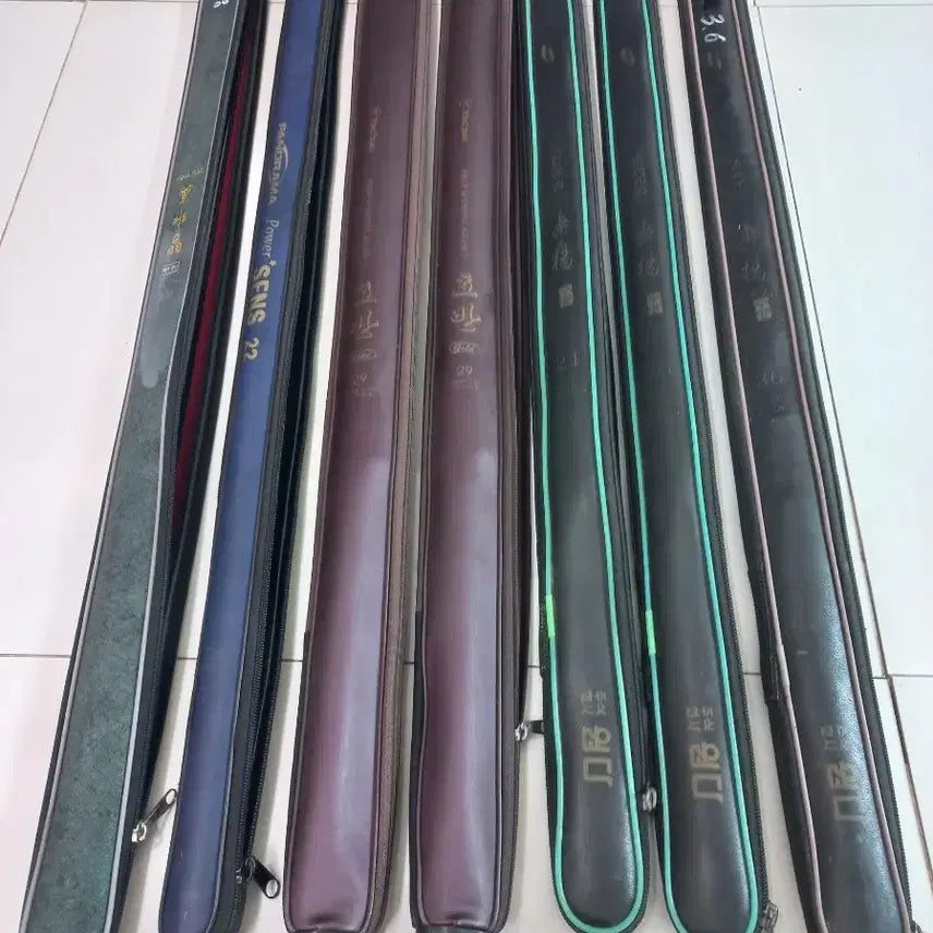 [BUNJANG] Fishing Rods Bundle Set (7 Pieces) / 상태 좋은 20에서 36까지 낚시대  7대 일괄 팝니다