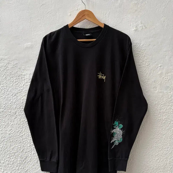 [BUNJANG] Stussy Dragon Long Sleeve T-Shirt - Size M / [M] 스투시 드레곤 롱 슬리브