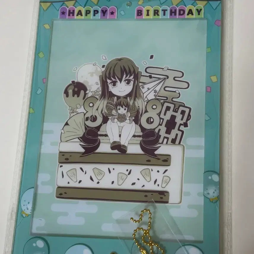 [BUNJANG] Demon Slayer Muichiro Tokito Birthday Bromide Holder Acrylic Stand / 귀멸의 칼날 무이치로 생일 브로마이드 홀더 아크릴 스탠드