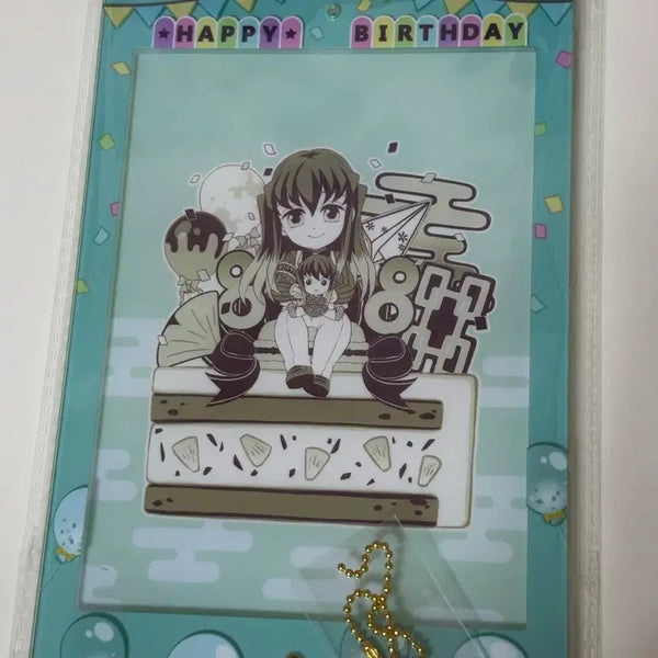 [BUNJANG] Demon Slayer Muichiro Tokito Birthday Bromide Holder Acrylic Stand / 귀멸의 칼날 무이치로 생일 브로마이드 홀더 아크릴 스탠드