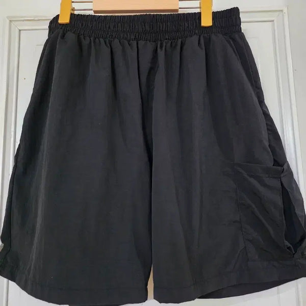 [BUNJANG] Women's Linen Blend Relaxed Fit Shorts / 여름 시원한 고급스러운 핏이이쁜  바스락  반바지