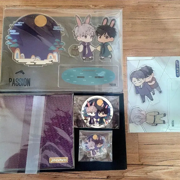 [BUNJANG] Yuji Taerung Dal Tokki Limited Acrylic Stand Set / 유우지 패션 일태 달토끼 한정 아크릴 스탠드 태의런 passion