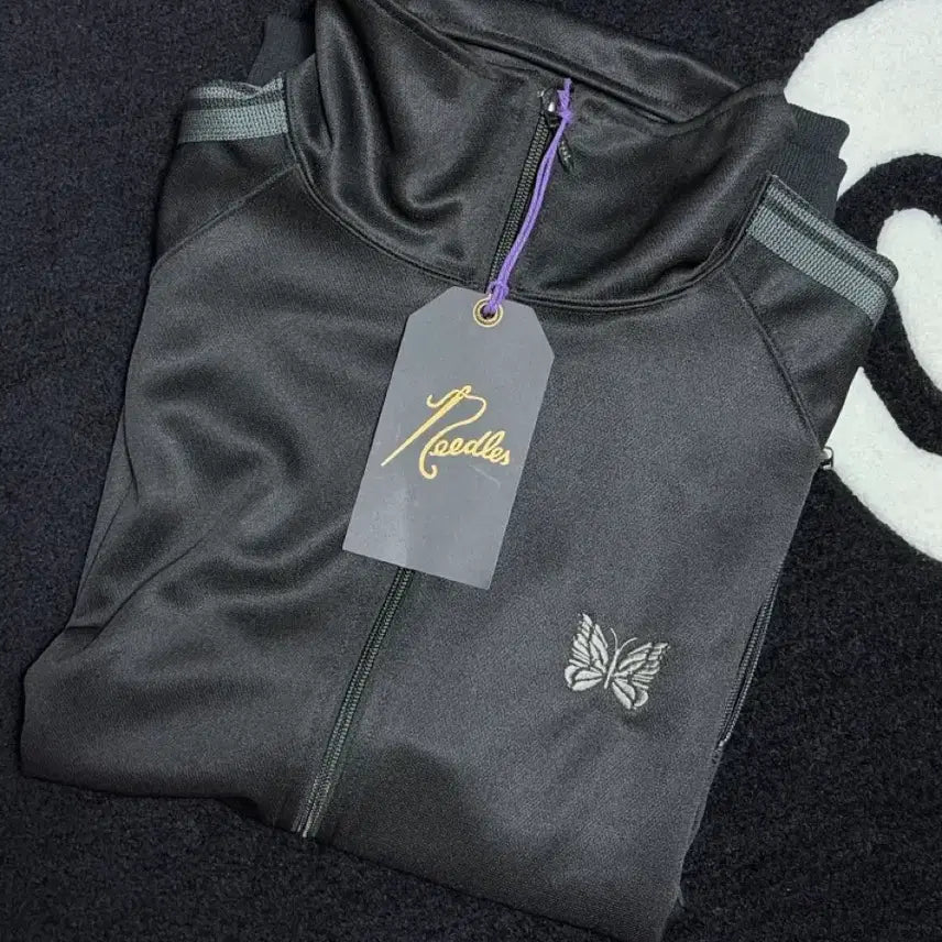 [BUNJANG] Needles Beaver Track Jacket Black / [XL]니들스 비버 트랙 자켓 블랙