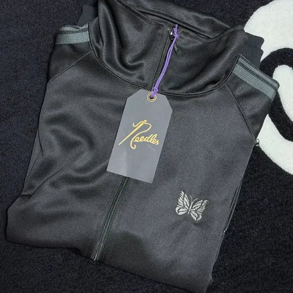 [BUNJANG] Needles Beaver Track Jacket Black / [XL]니들스 비버 트랙 자켓 블랙