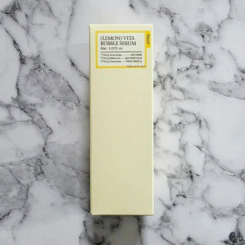 [BUNJANG] Fuly Lemon Vita Bubble Serum 95ml / (미개봉 새상품) 풀리 레몬 비타 버블 세럼 95ml 비타민C