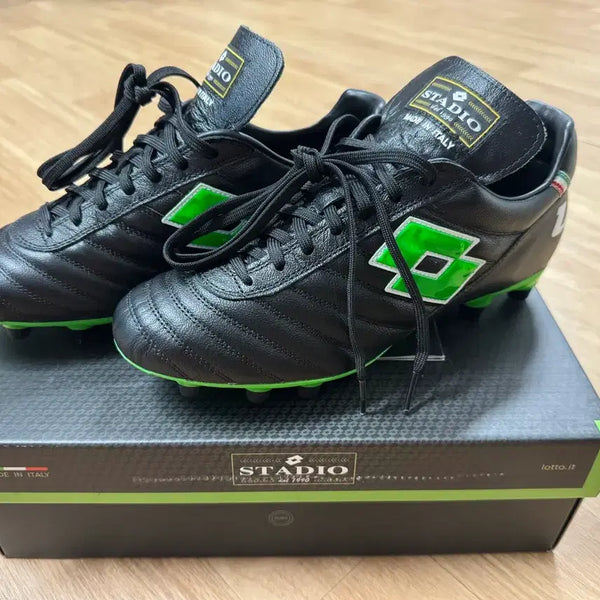 [BUNJANG] Lotto Stadio OG II FG Soccer Cleats (Size 260mm) / 로또 스타디오 OG ll FG 260