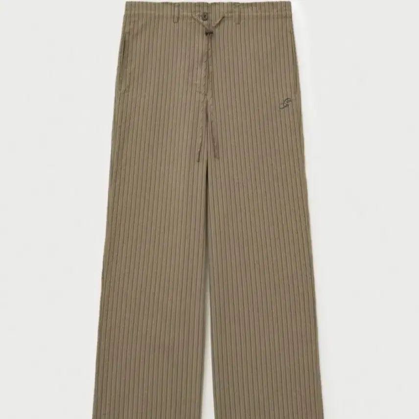 [BUNJANG] Ged Stripe Pants Beige / Ged 게드 스트라이프 팬츠