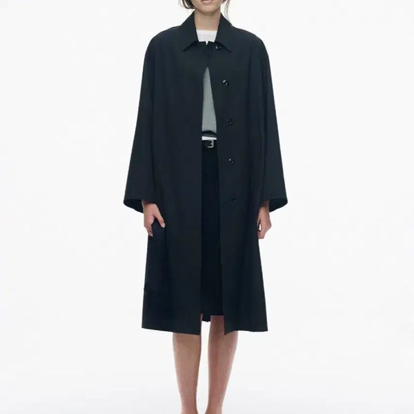 [BUNJANG] Nothing Written Covent Wool Trench Coat (Deep Charcoal) / 낫띵리튼 트렌치코트! 얼바닉30 문달 에토스 아모멘토 le917 lfm