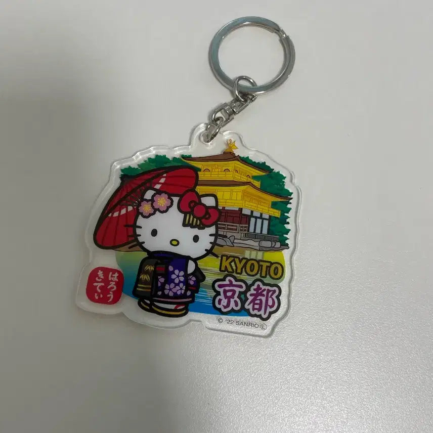 [BUNJANG] Kyoto Kitty Acrylic Keyring / (마지막 가격내림)교토 키티 아크릴 키링