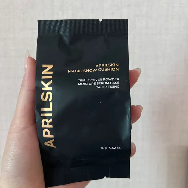 [BUNJANG] Aprilskin Magic Snow Cushion 21 Refill / 에이프릴스킨 매직 스노우 쿠션 21호 리필