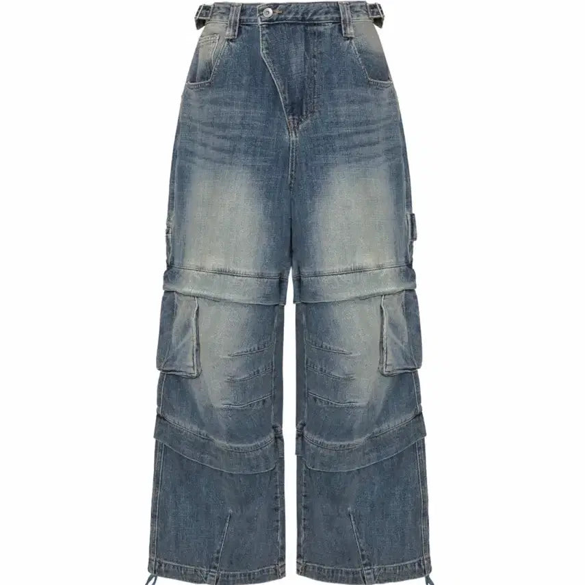 [BUNJANG] Kamien Titan Baggy Denim Pants (Sealed) / 카미엔 타이탄 배기 데님 팬츠 1 미개봉