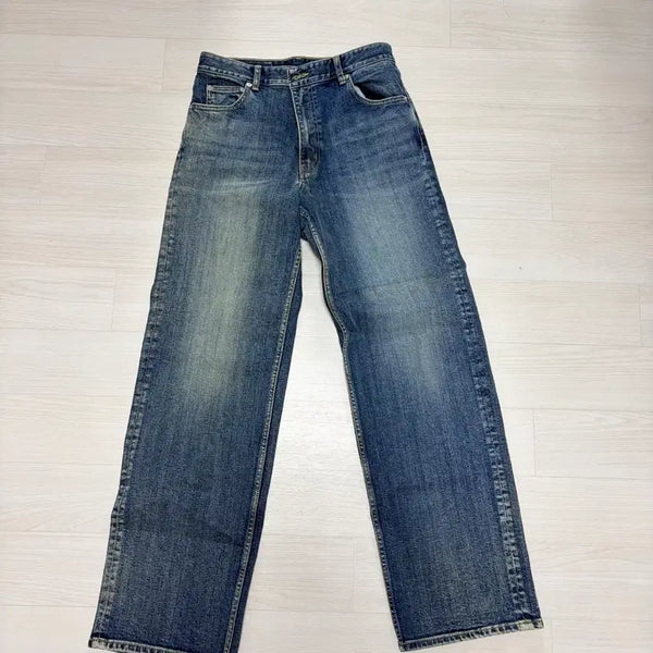 [BUNJANG] Modenine Vintage Wash Denim Pants / 모드나인 데님 팬츠 빈티지 워싱 30 새상품