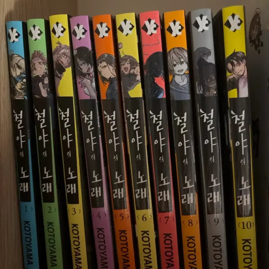 [BUNJANG] Song of the Night Vol. 1-10 / 철야의 노래 1~10권