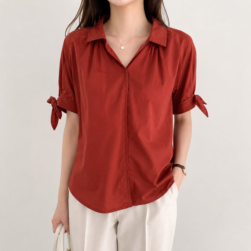 [BUNJANG] Olive des Olive Short Sleeve Blouse / [55]올리브데올리브 반팔 블라우스
