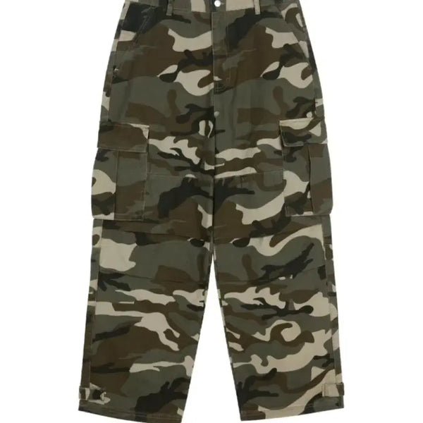 [BUNJANG] Adrielos Utility Cargo Pants [Camo] / 에드리엘로스 유틸리티 카고 팬츠 [카모]