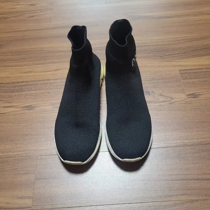 [BUNJANG] DKNY Knit Socks Ankle Boots Black US 7 / dkny 니트삭스 앵글부츠 블랙 7