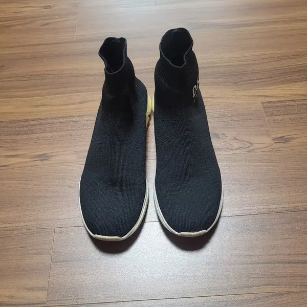 [BUNJANG] DKNY Knit Socks Ankle Boots Black US 7 / dkny 니트삭스 앵글부츠 블랙 7
