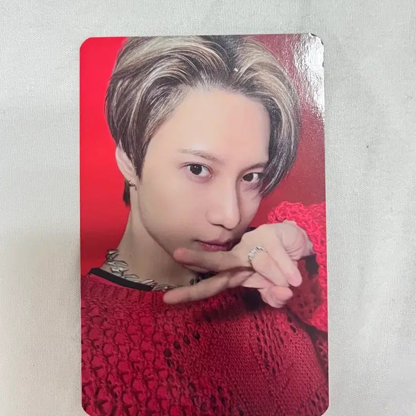 [BUNJANG] SHINee Taemin SIRSONCON FINALE Photocard / 샤이니 태민 시선콘 피날레 트레카 포카