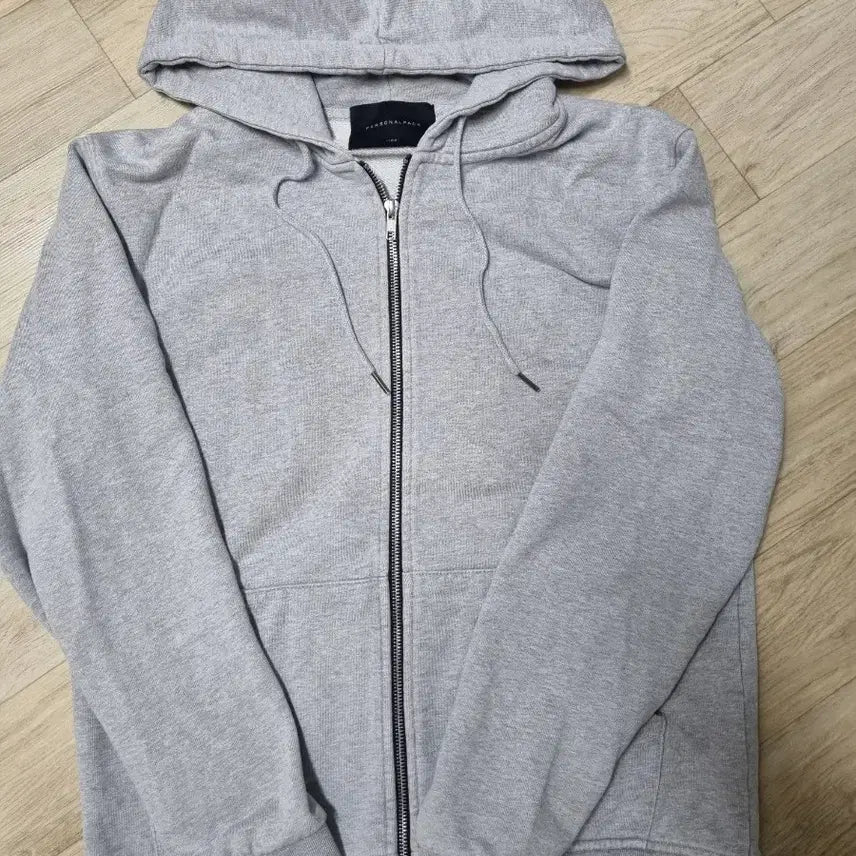 [BUNJANG] Personal Pack Hoodie Zip-up Gray / 퍼스널팩 후드집업 그레이