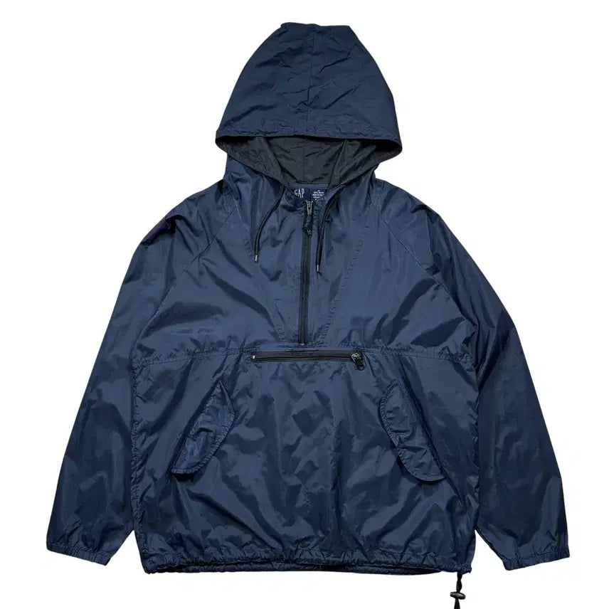 [BUNJANG] 90s Old Gap Nylon Hooded Anorak Jacket / 90s 올드갭 나일론 후드 아노락