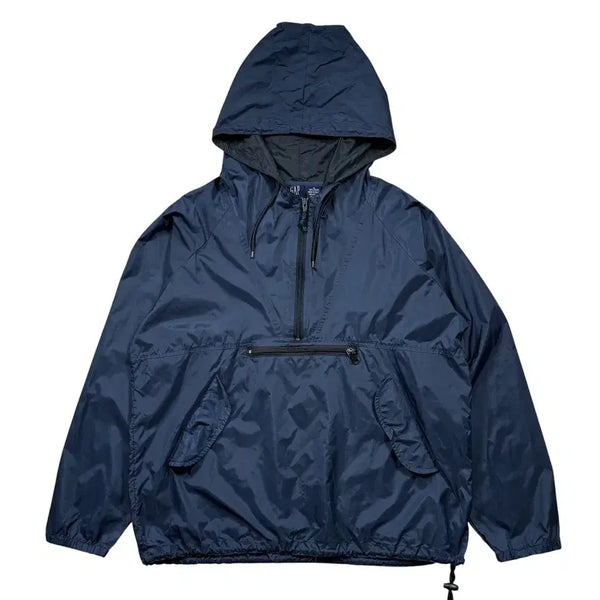 [BUNJANG] 90s Old Gap Nylon Hooded Anorak Jacket / 90s 올드갭 나일론 후드 아노락