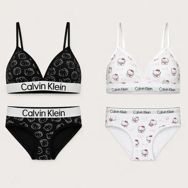 [BUNJANG] Calvin Klein Underwear Kitty Set / 키티 캘빈클라인 언더웨어 세트