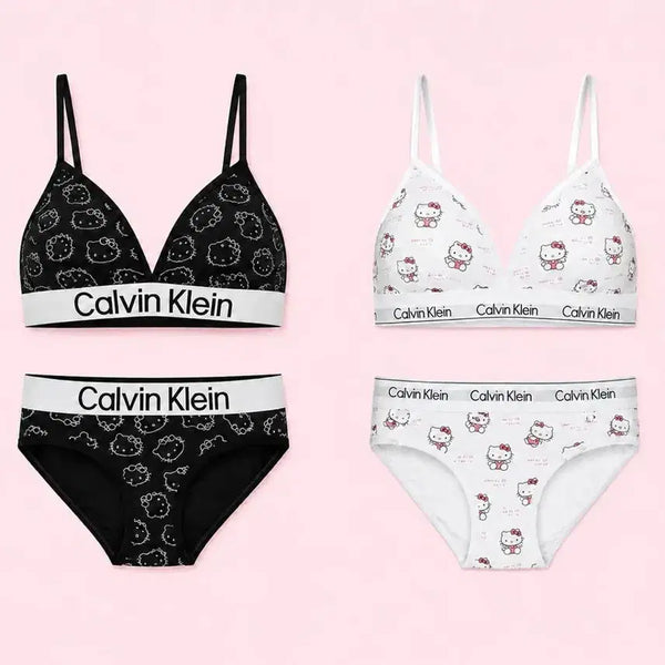 [BUNJANG] Calvin Klein Underwear Hello Kitty Set / 키티 캘빈클라인 언더웨어 세트