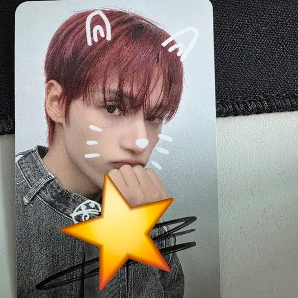 [BUNJANG] ATEEZ Wooyoung Signed Photocard / 에이티즈 우영 싸인 포카