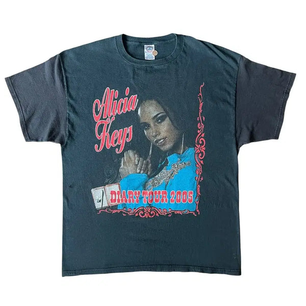 [BUNJANG] Vintage 00s Alicia Keys Diary Tour T-Shirt XL / 빈티지 00s Alicia Keys 투어 티셔츠