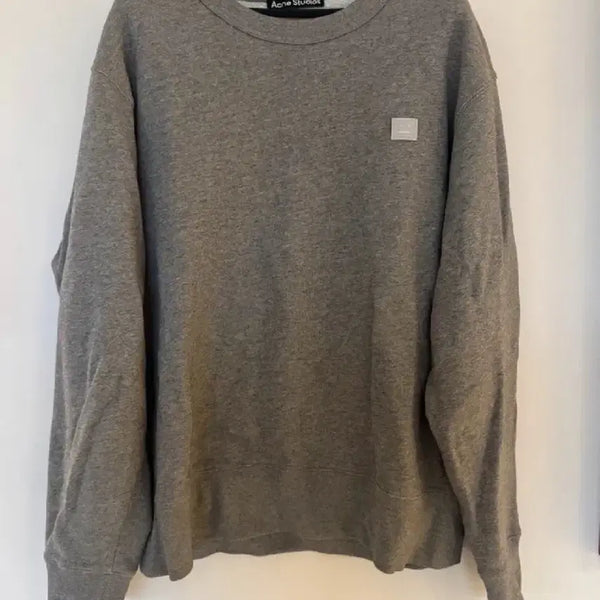 [BUNJANG] Acne Studios Nash Face Sweatshirt M / 아크네 스튜디오 내쉬 페이스 맨투맨 M (공유 착용)